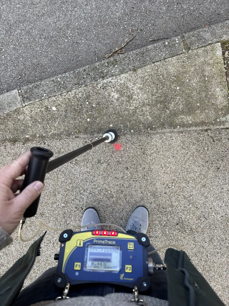 Recherche de fuite non destructive