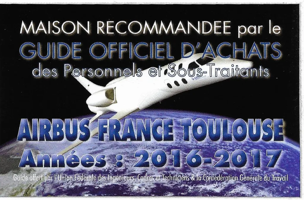 Guide officiel d'achats AIRBUS - Plafonds Tendus Occitans Toulouse Blagnac