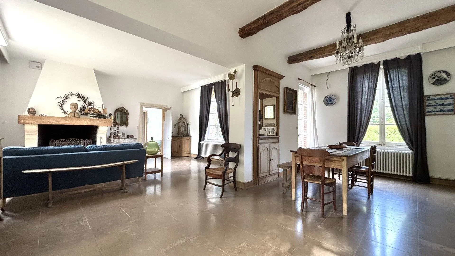 Achat maison de maitre avec grand terrain