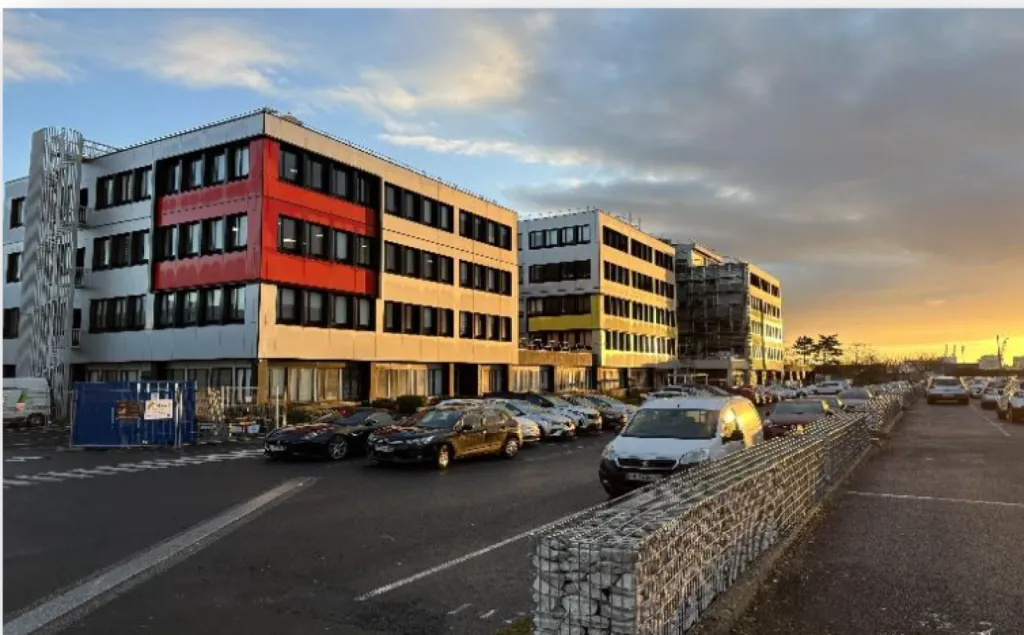 Façade de l'immeuble