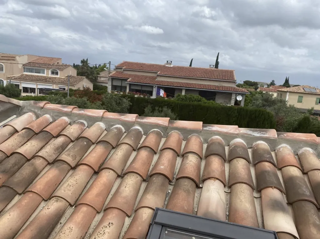 faitage ciment fini sur pst sur aix en provence