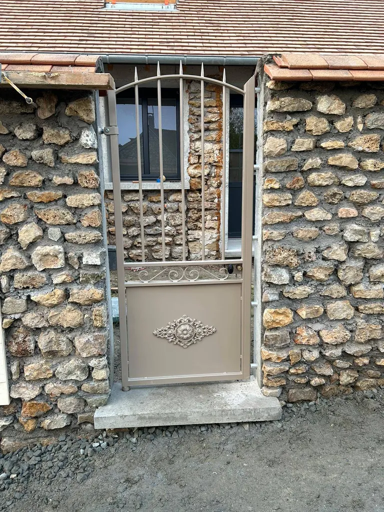 Portillon acier