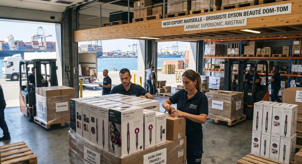 Grossiste Dyson Beauté DOM-TOM : Airwrap & Coiffure depuis Marseille