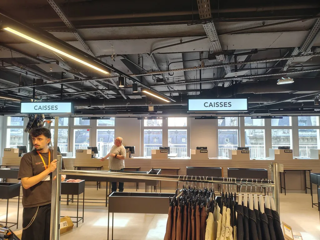Signalétique pour Galeries Lafayette à Paris
