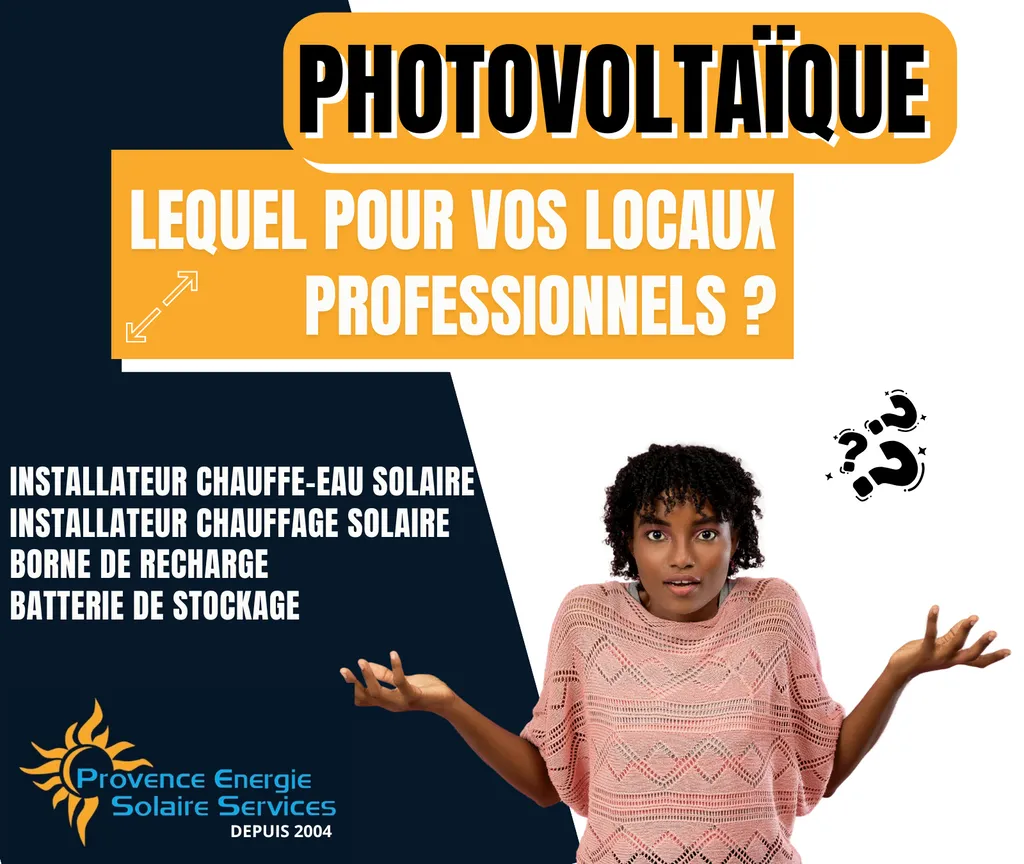 Quel panneaux solaires installés sur vos locaux professionnels ? 
