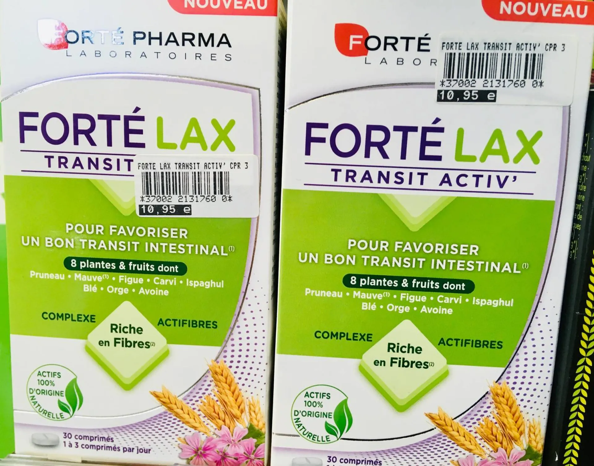 FORTE LAX transit naturel en pharmacie