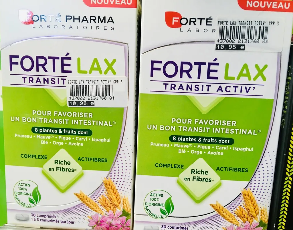 FORTE LAX transit naturel en pharmacie
