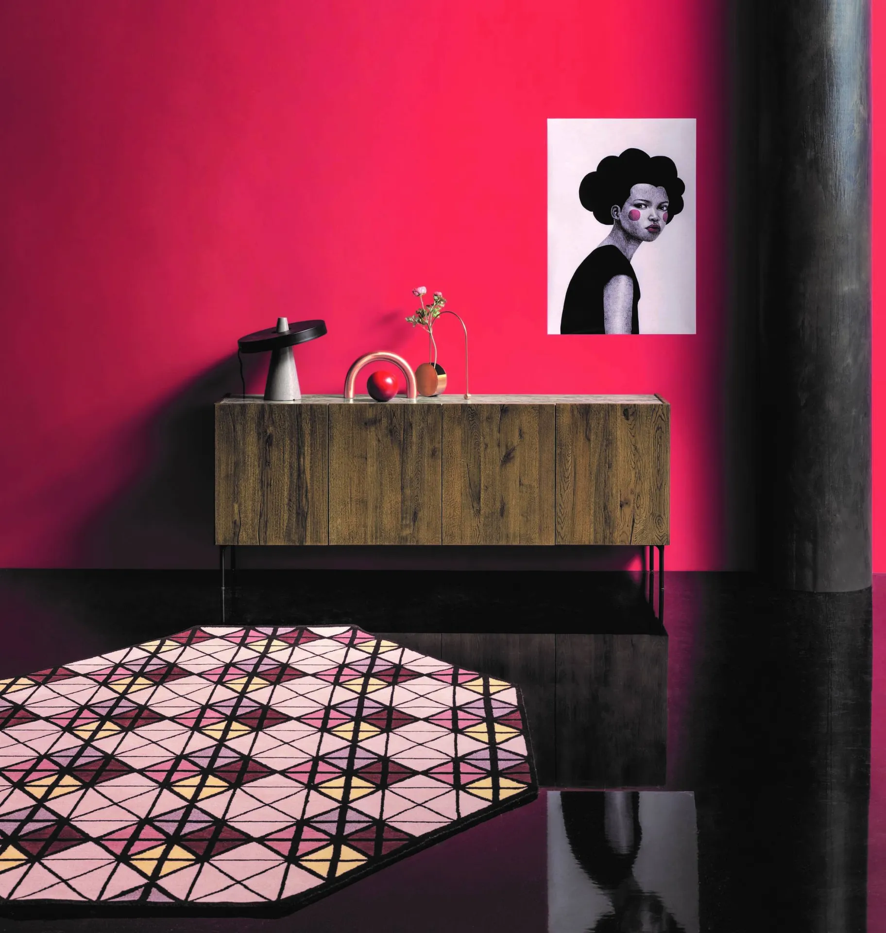 Buffet de rangement en bois à hyères les palmiers