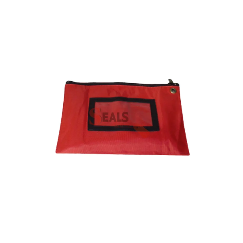 Pochettes réutilisables de transport en polyamide enduit PVC – fermeture sécurisée avec œillets de plombage