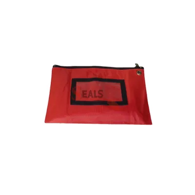 Pochettes réutilisables de transport en polyamide enduit PVC – fermeture sécurisée avec œillets de plombage