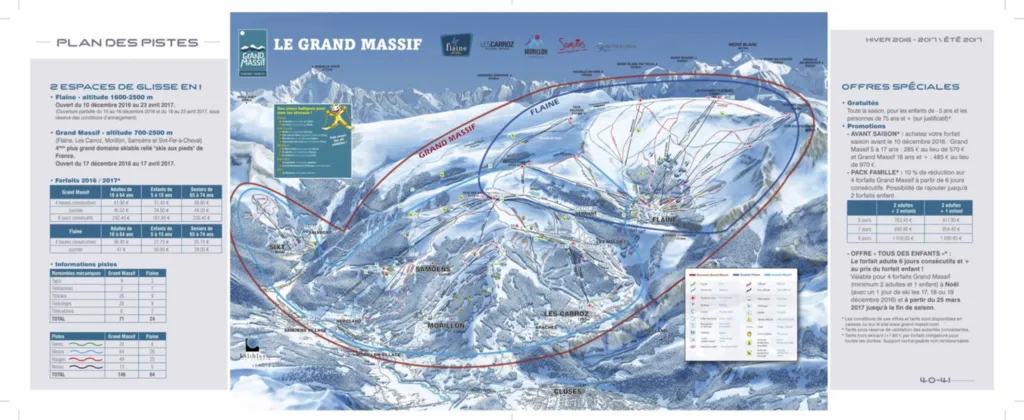 Résidence Les Airelles avec facile et direct aux pistes du Grand Massif dans la station familiale les Carroz d'Araches