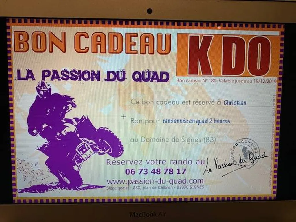 Bon Cadeau Noel