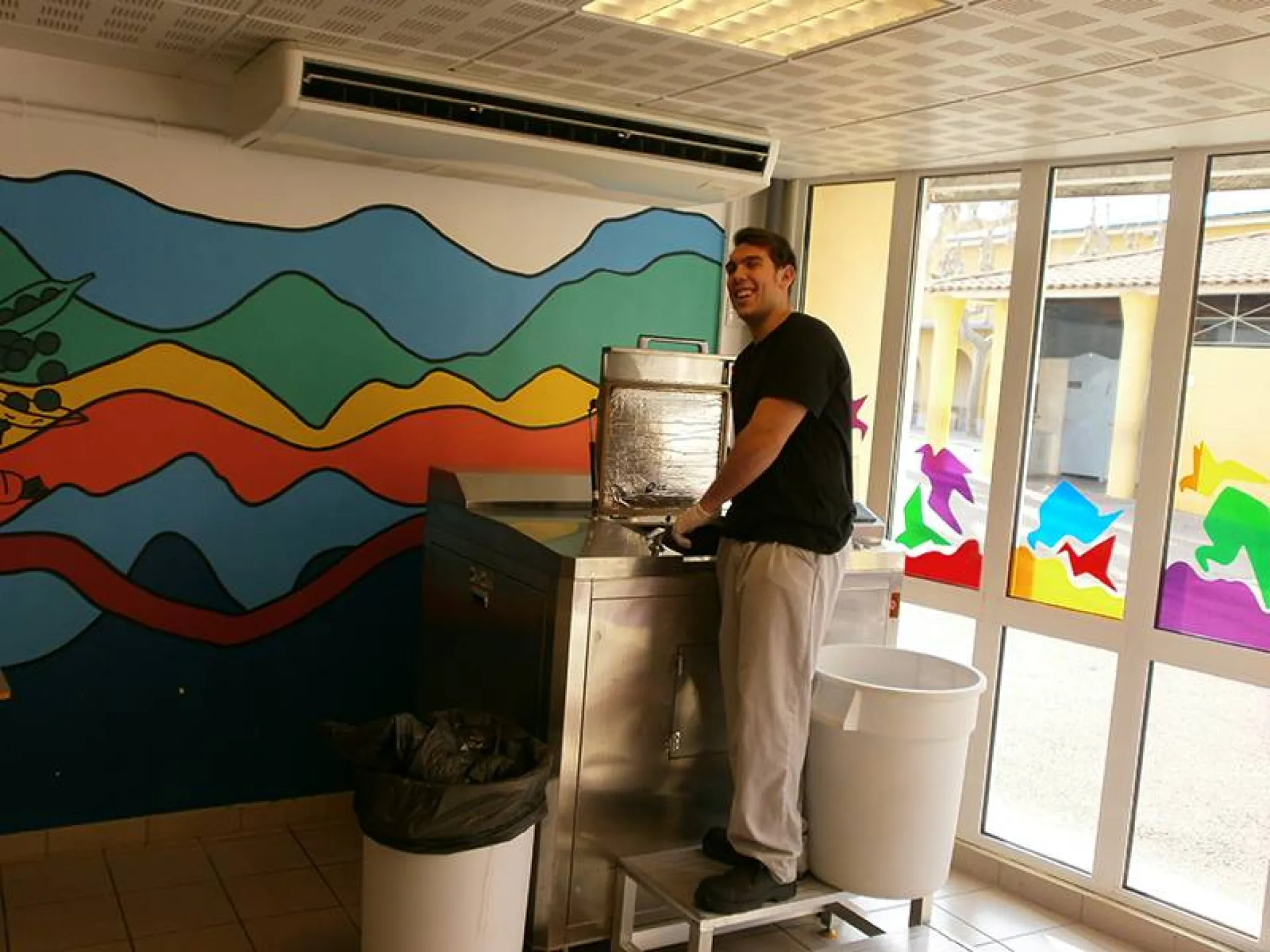 eco-digesteur machines à composter les déchets organiques volaille et carnes en digesteur aerobie