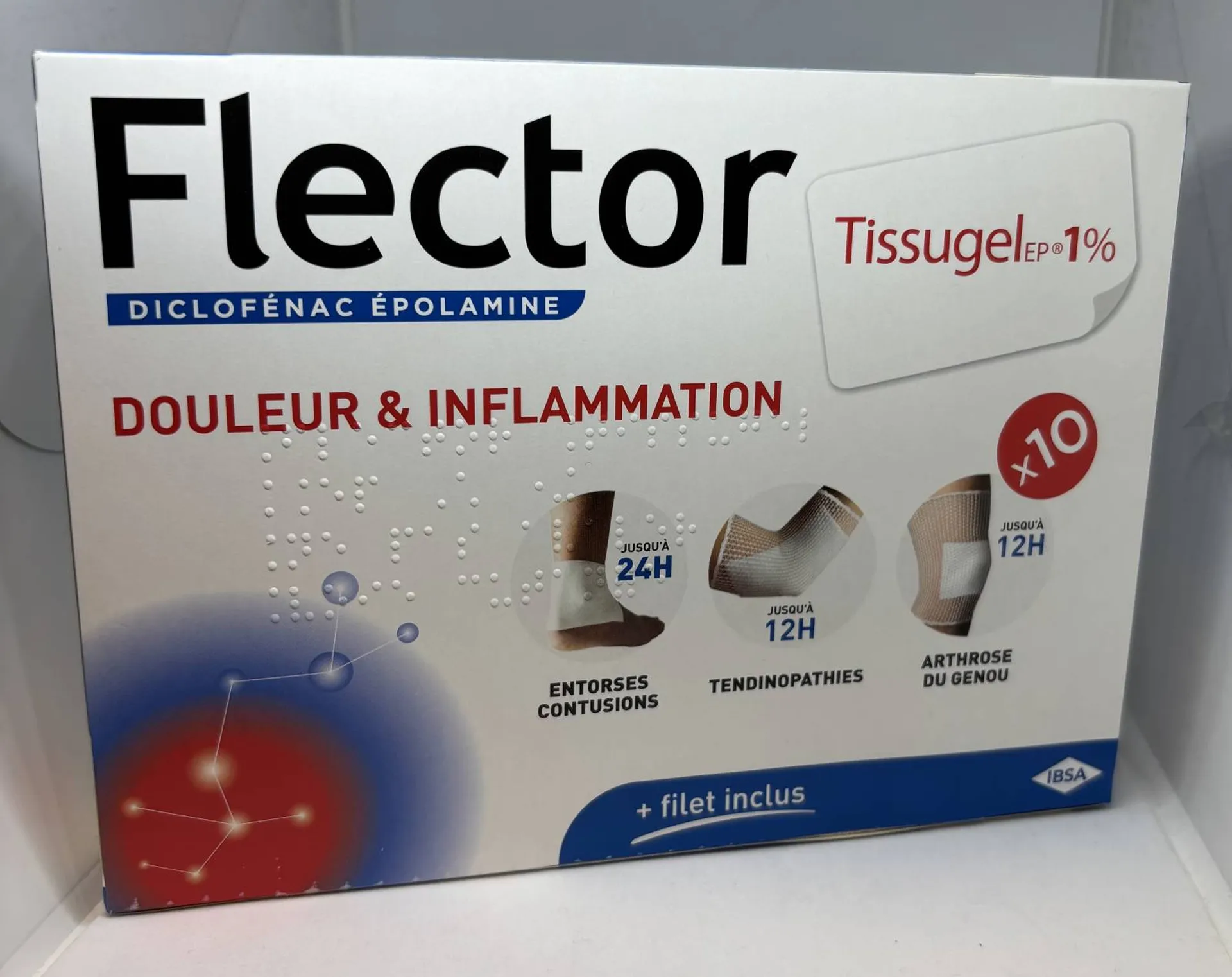 FLECTOR TISSUGEL x10