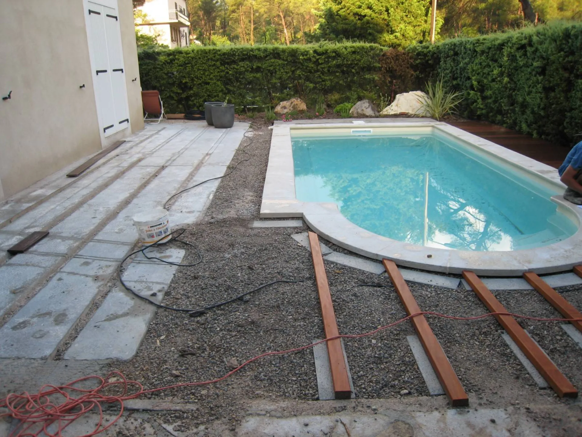 Lames de terrasse bois composite Cabries Calas