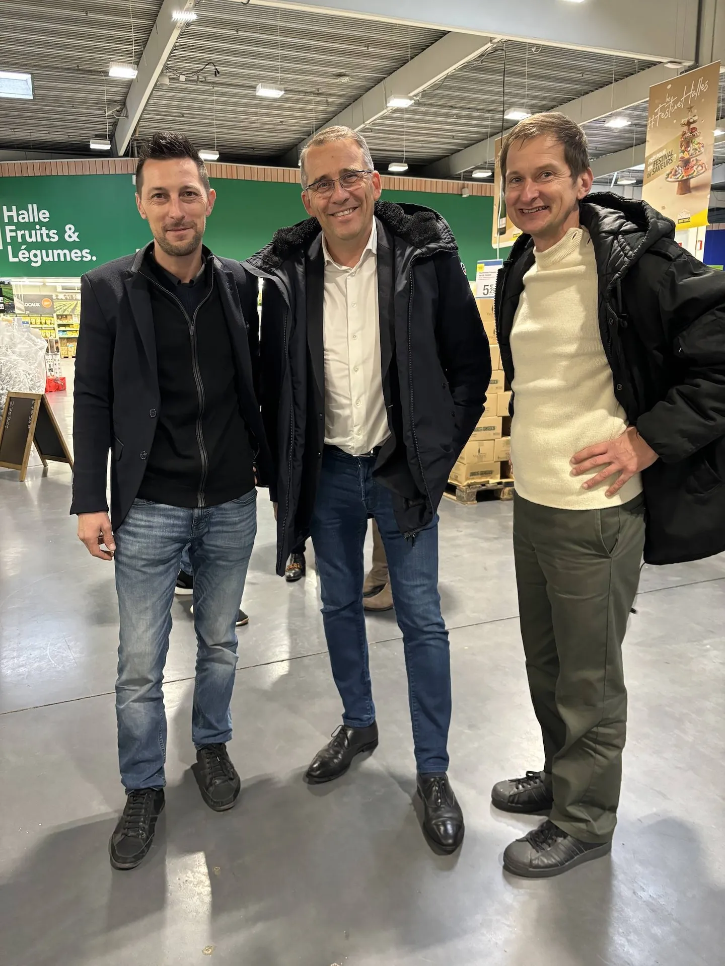 Julien Parrinello, Franck Martin, Jean-François Rouxel