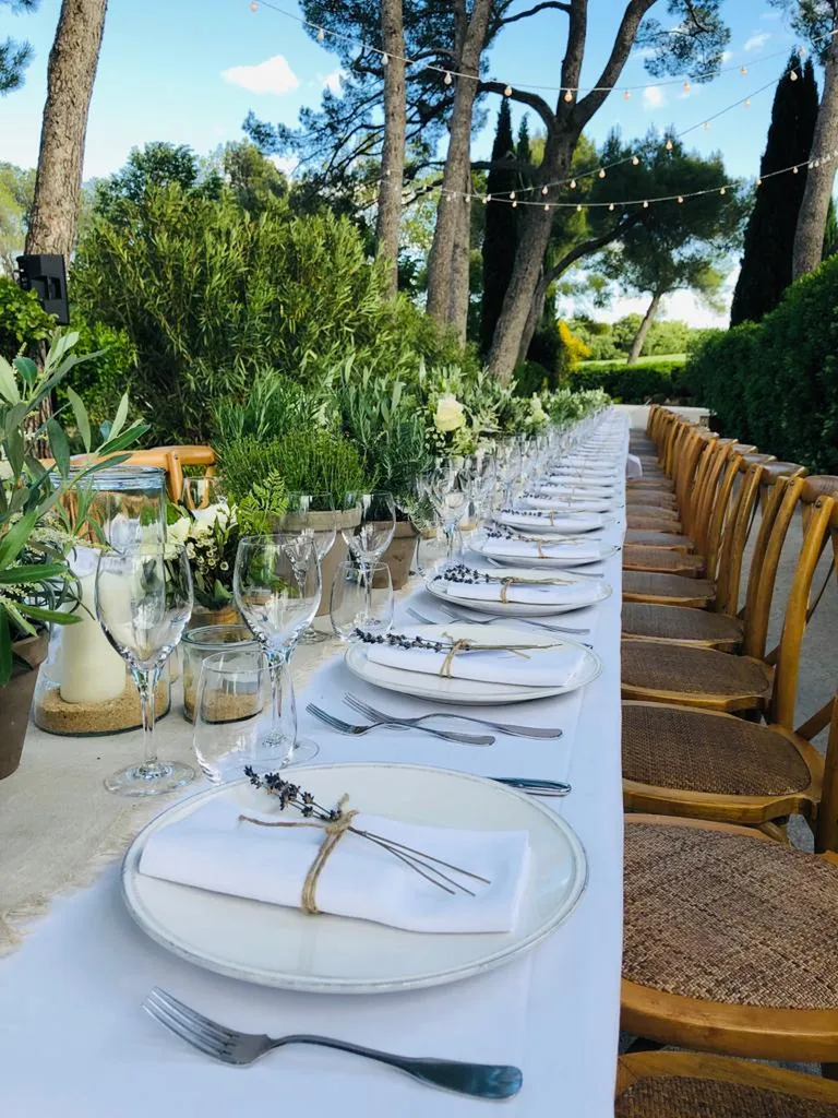 Chef de réception d'exception à Aix-en-Provence proche de Marseille.