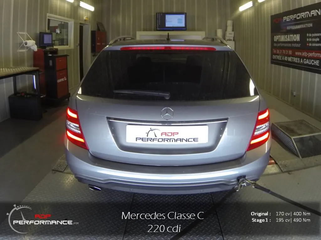 Reprogrammation moteur C220 Cdi