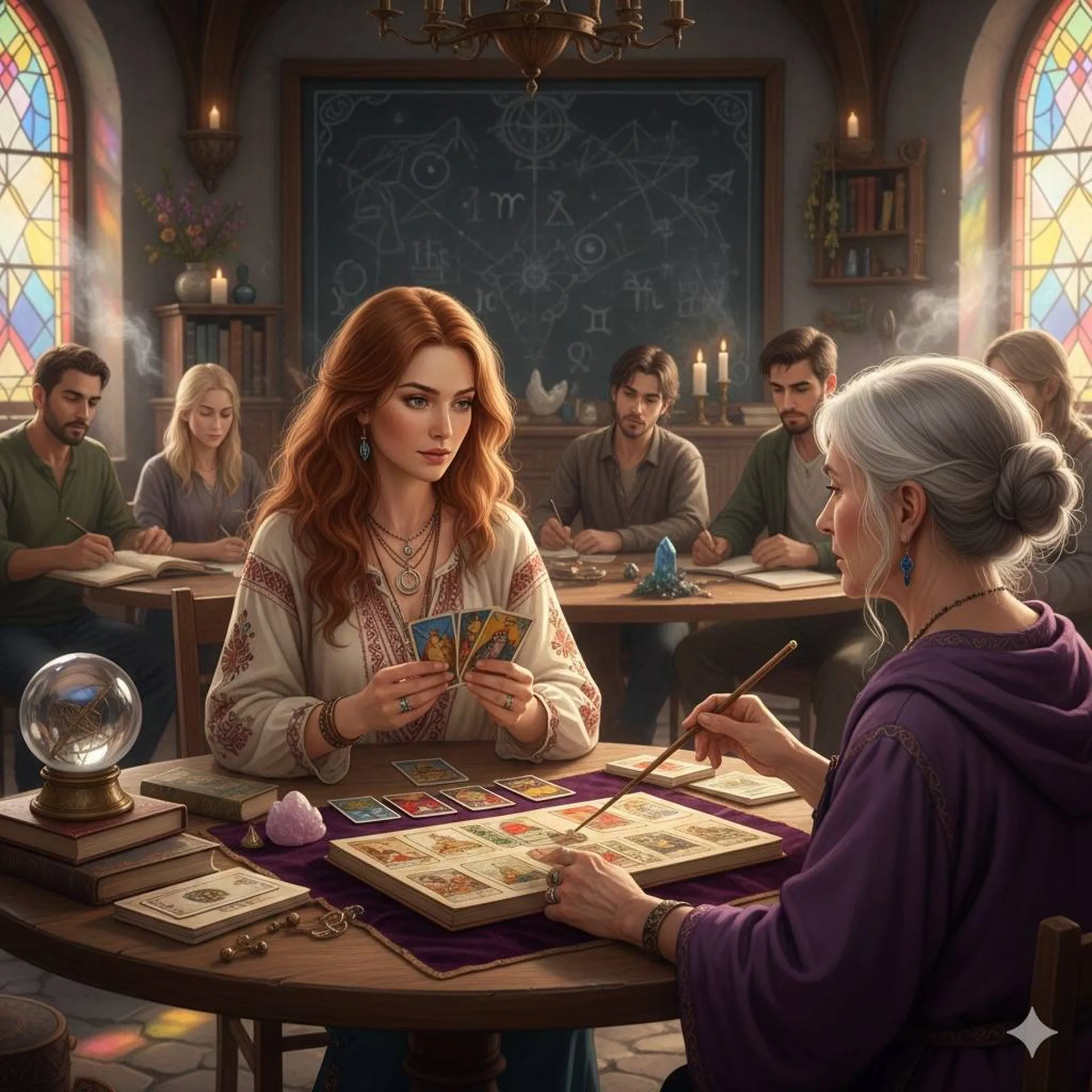 Cours de tarot de Marseille en Visio même si vous habitez à Lille.