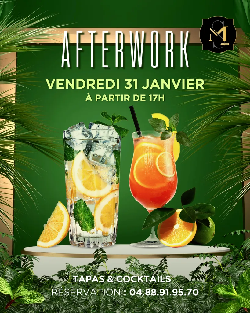 Afterwork 31.01 à 17h