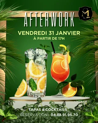 Afterwork 31.01 à 17h