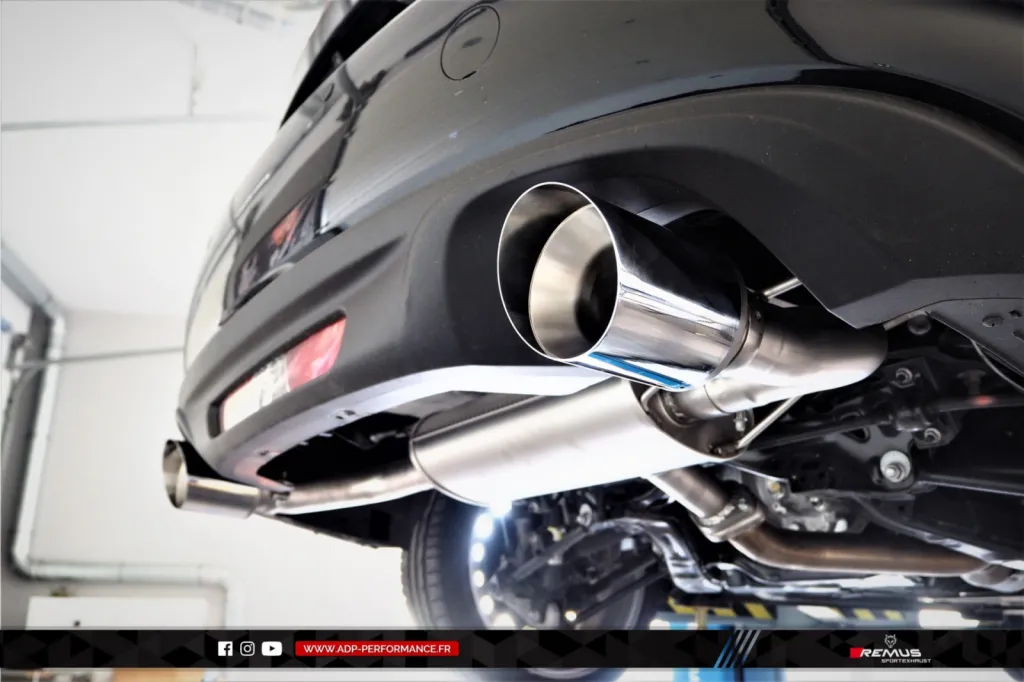 Ligne d'échappement (silencieux) Remus Marignane - Fiat 124 Spider - ADP Performance