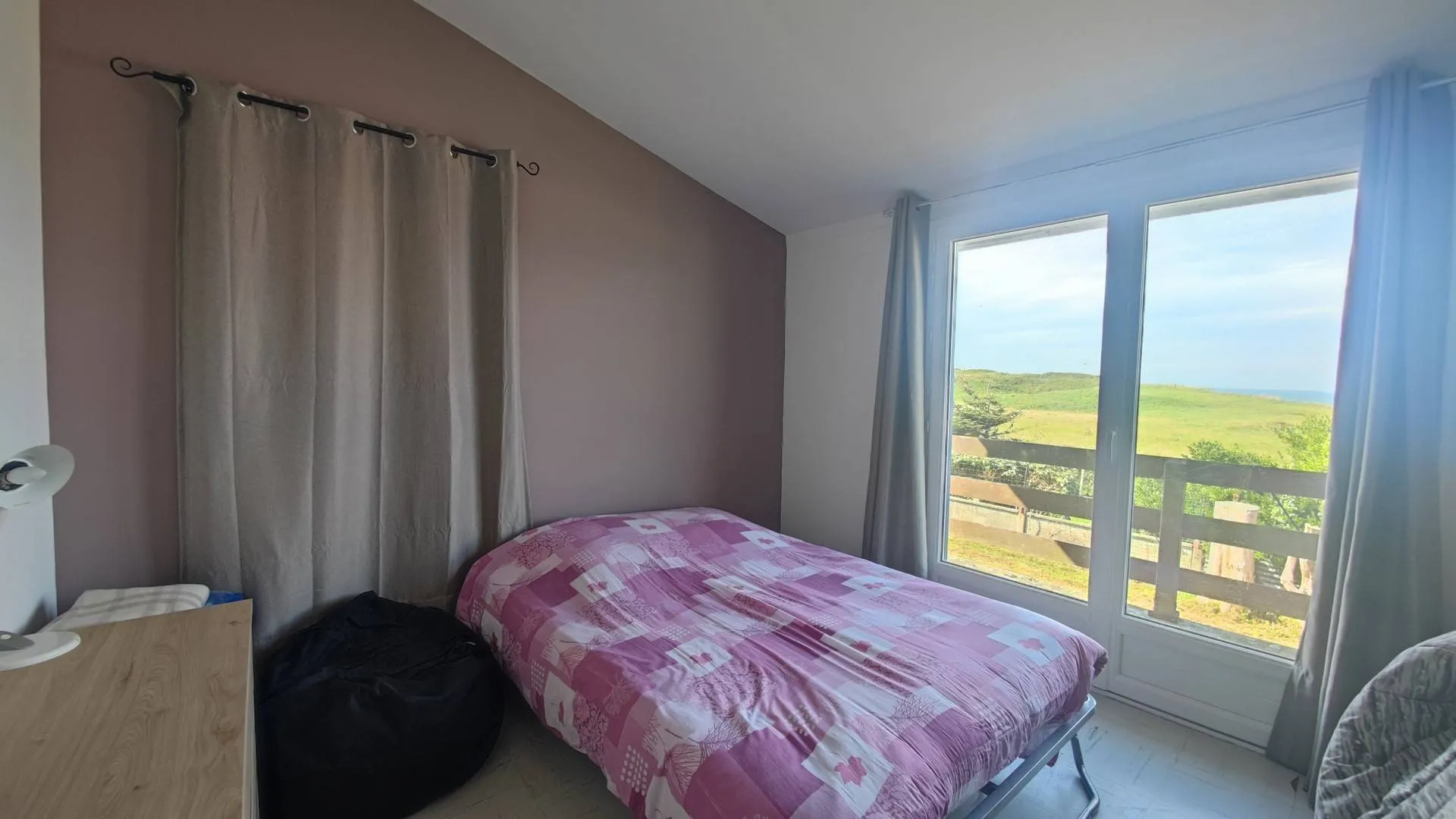 Vue imprenable sur la mer de Quiberville, en Seine-Maritime (76)