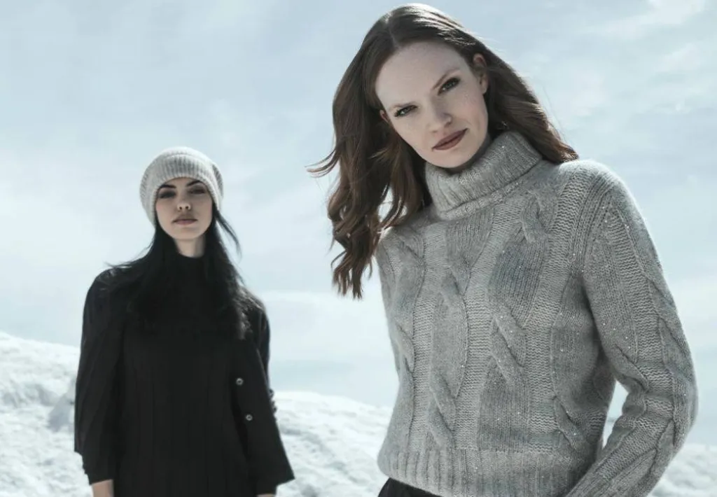 La nouvelle collection Automne-Hiver 2024 Gran Sasso, des pièces qui reflètent une élégance intemporelle.