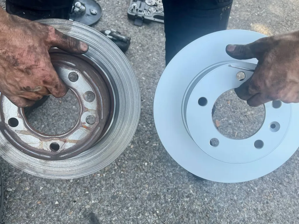 Changement de disques de frein à Nimes et à Ales proche de la Calmette