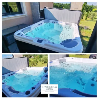Un spa puissant et élégant sur terrasse dans la Drôme provençale (26)