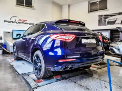 Reprogrammation moteur Stage 1 Maserati Levante 3.0 V6 Bi-Turbo 350cv - Optimisation performance ADP Performance Salon de Provence