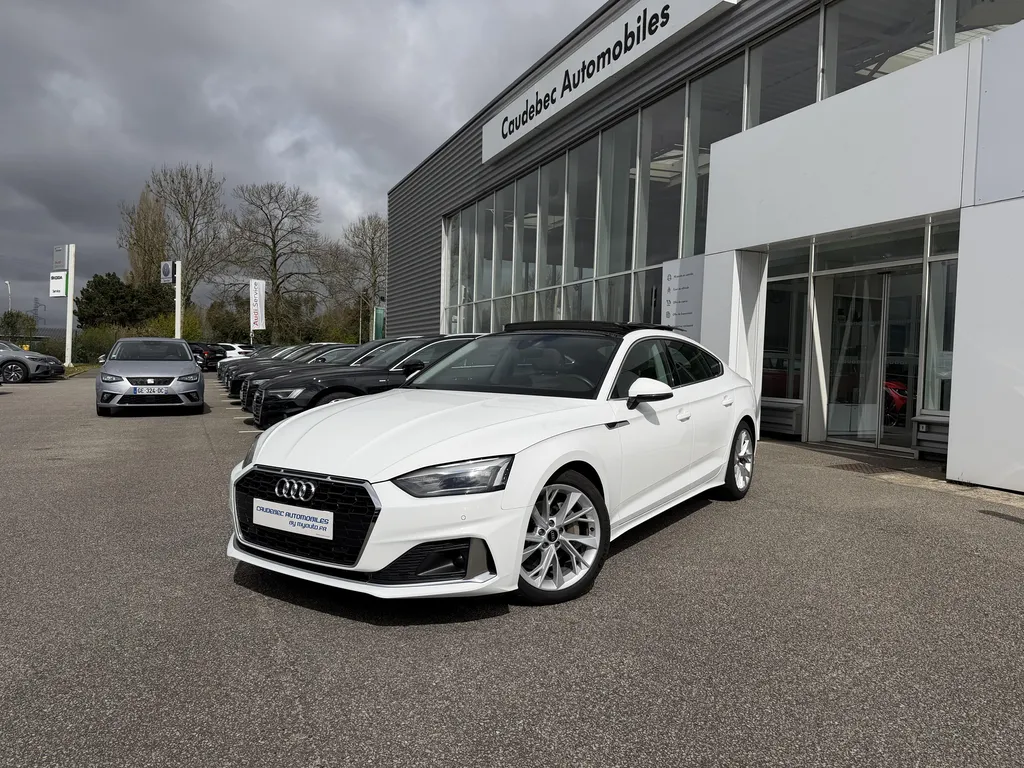 Audi A5 Sportback d'occasion à prix attractif chez votre concessionnaire Caudebec Automobiles aux alentours du Havre et de Rouen