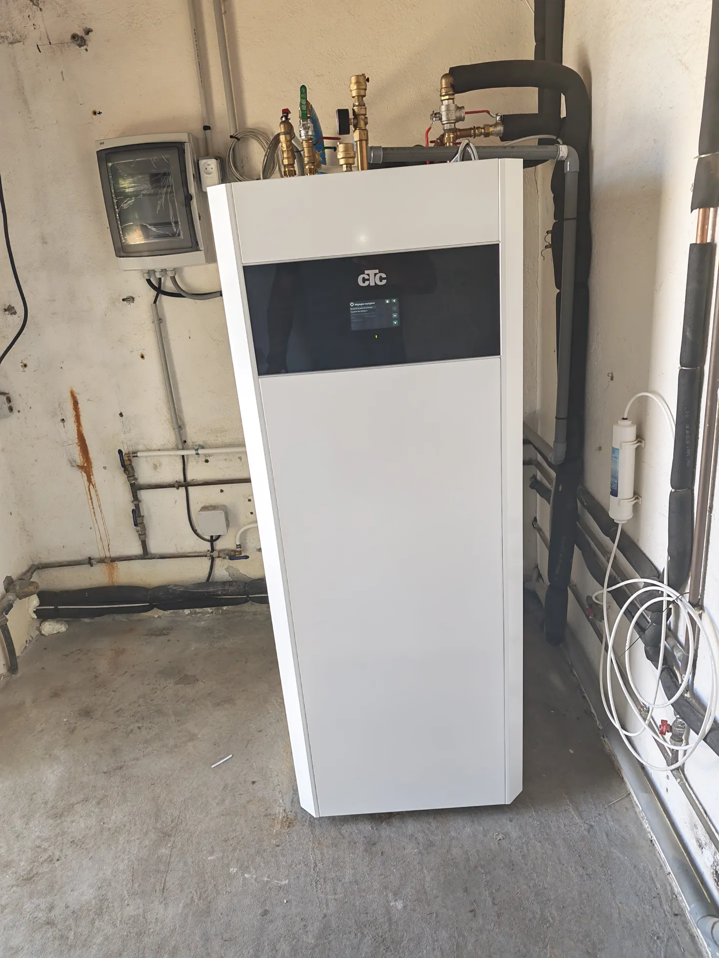 Remplacement d'une chaudière fioul par pompe à chaleur air/eau haute performance énergétique à Prunelli-di-Fiumorbo
