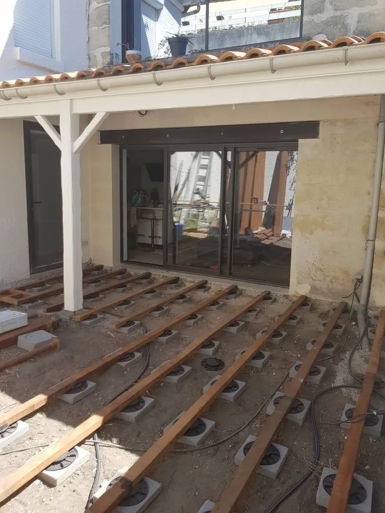 pose de plot terrasse bordeaux
