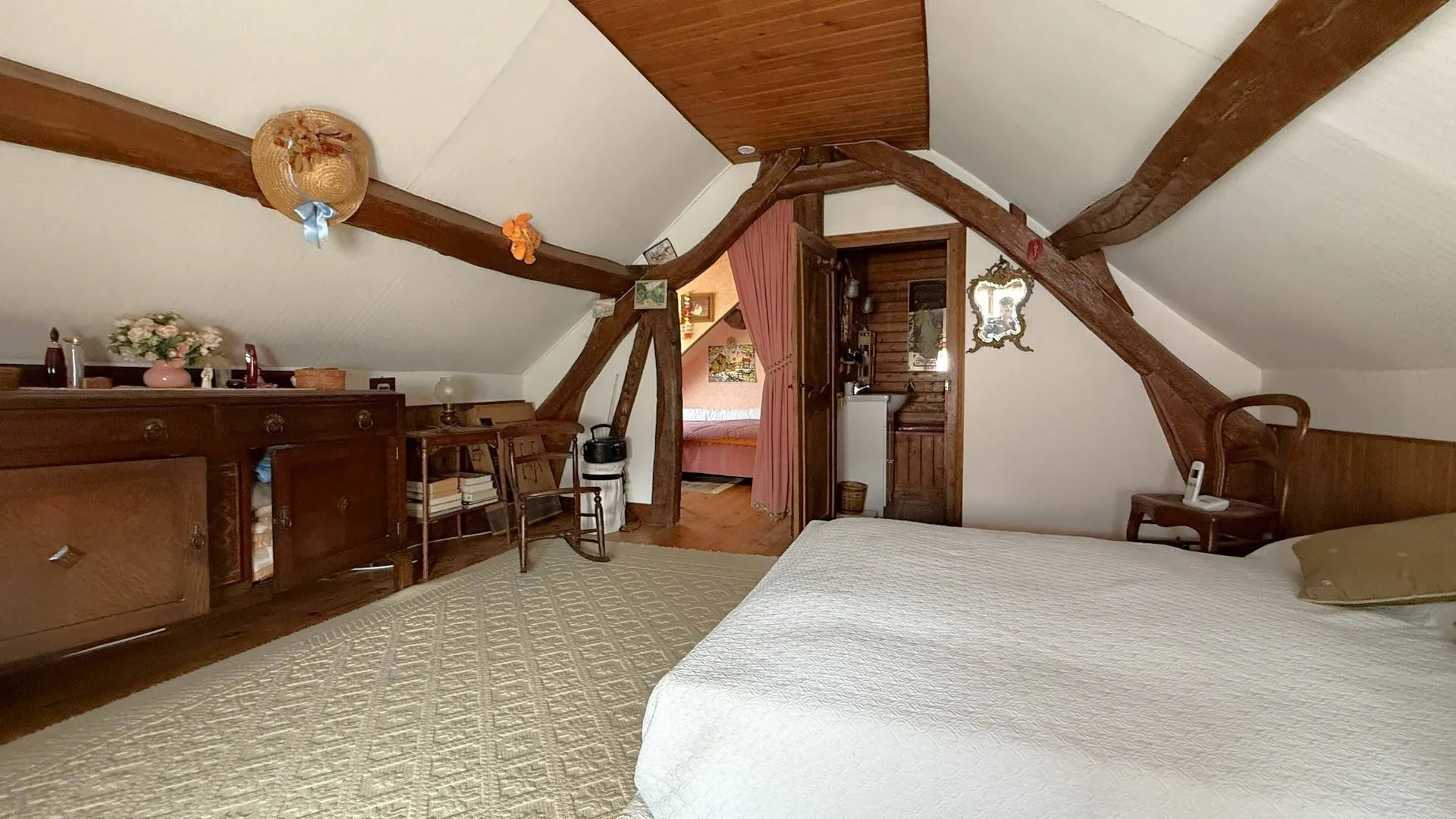 Projet de rénovation à vendre à Varengeville – Longère avec grenier aménageable – Agrandissement possible.