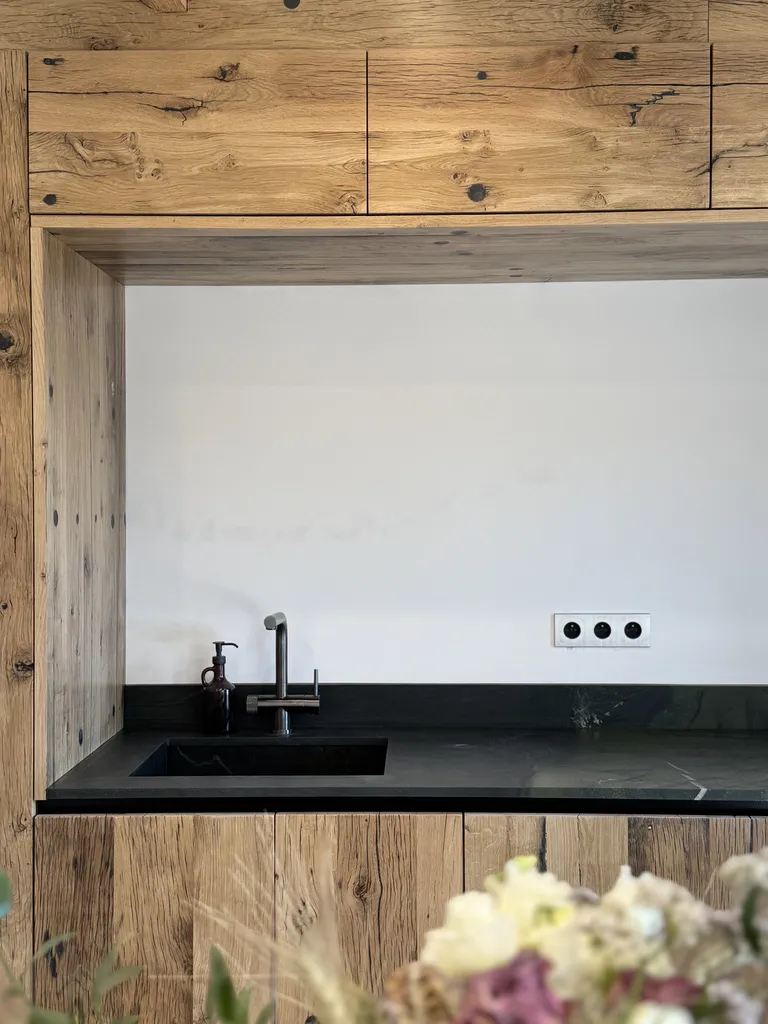 Plans de travail en Quartzite Avocatus aux Baux de Provence