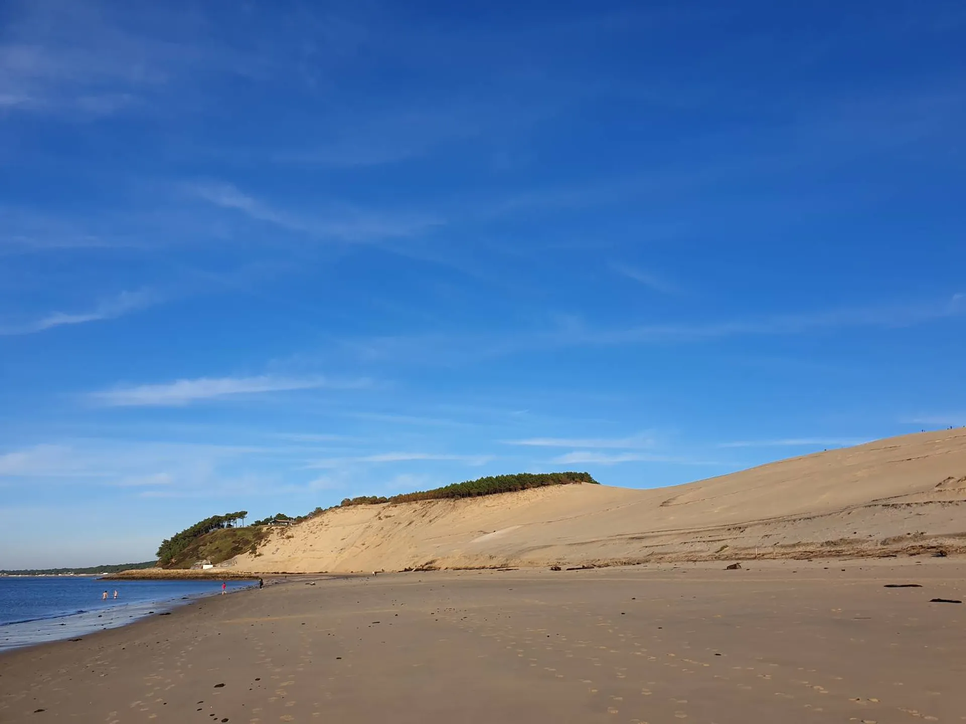Traversée en bateau taxi privatisé vers la dune du Pilat depuis le Cap-Ferret