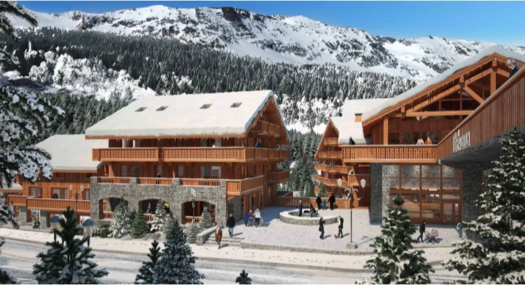 appartement de luxe à Méribel 