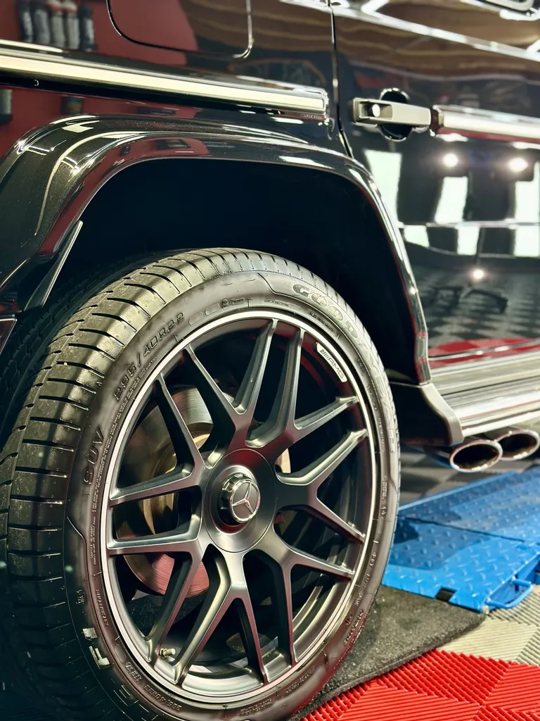 Protection carosserie traitement céramique lyon Mercedes G63 AMG