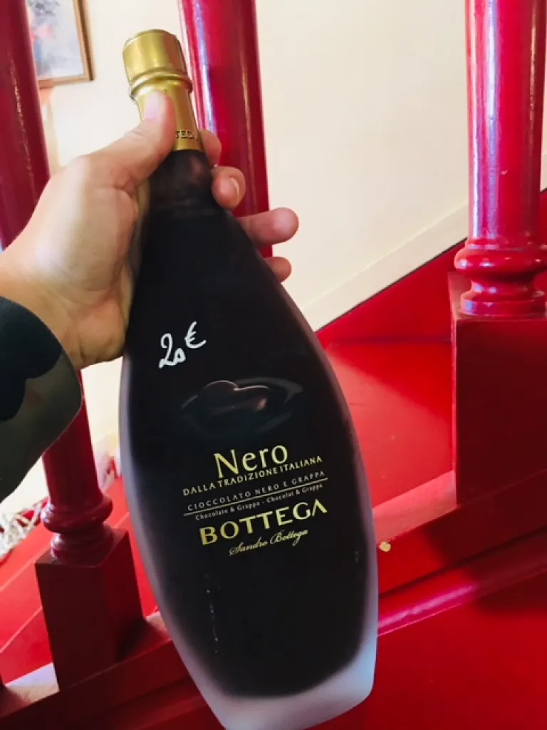 Crème de chocolat noir et grappa