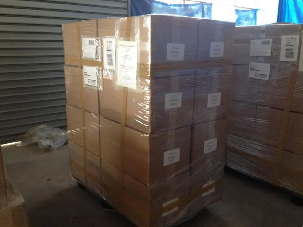 Envoyer plusieurs Palettes