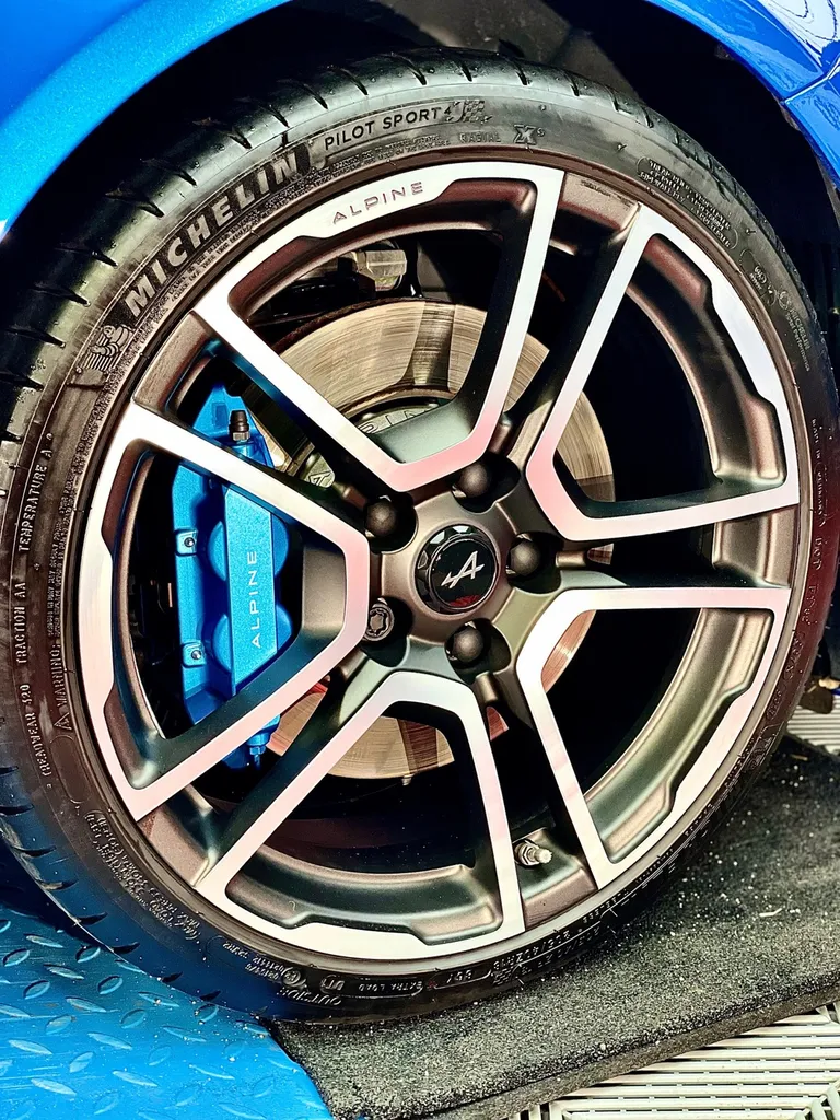 Protection carrosserie traitement céramique Renault Alpine 