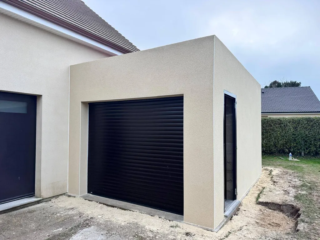 Maître d'œuvre pour extension secteur Saint Valéry en Caux : création d'un deuxième garage pour une voiture
