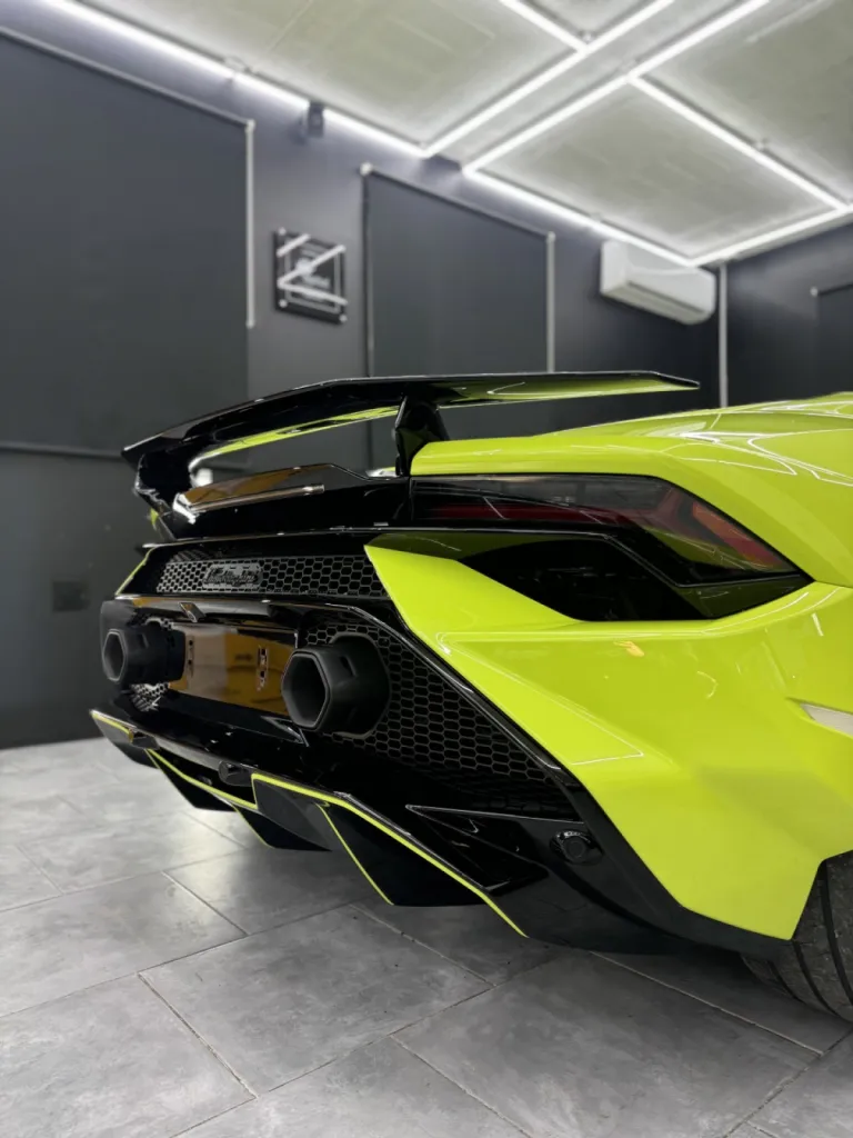 Lamborghini Huracan Tecnica Verde
Scandal | Protection PPF film de protection transparent  carrosserie à Cannes


