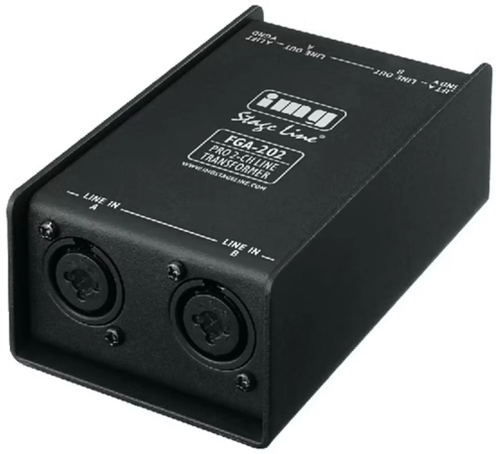 TRANSFO FILTRE XLR JACK TRANSFOXLR STAGELINE FGA 202