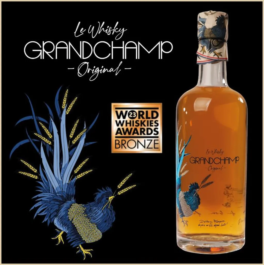 UNE MÉDAILLE POUR LE WHISKY GRANDCHAMP !