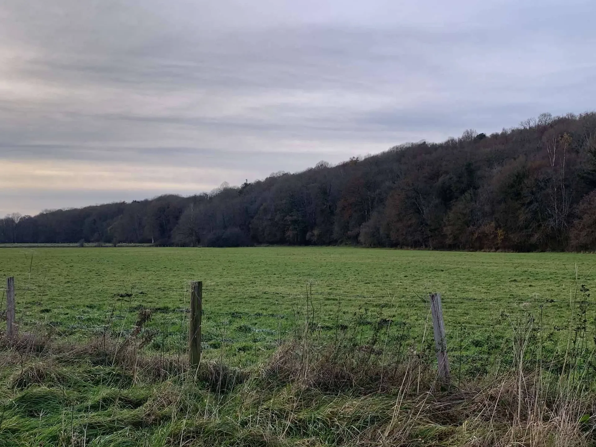 Région de BROGLIE (27270) Dans la vallée de La Charentonne : Terrain agricole sur 13 ha en nature d'herbage