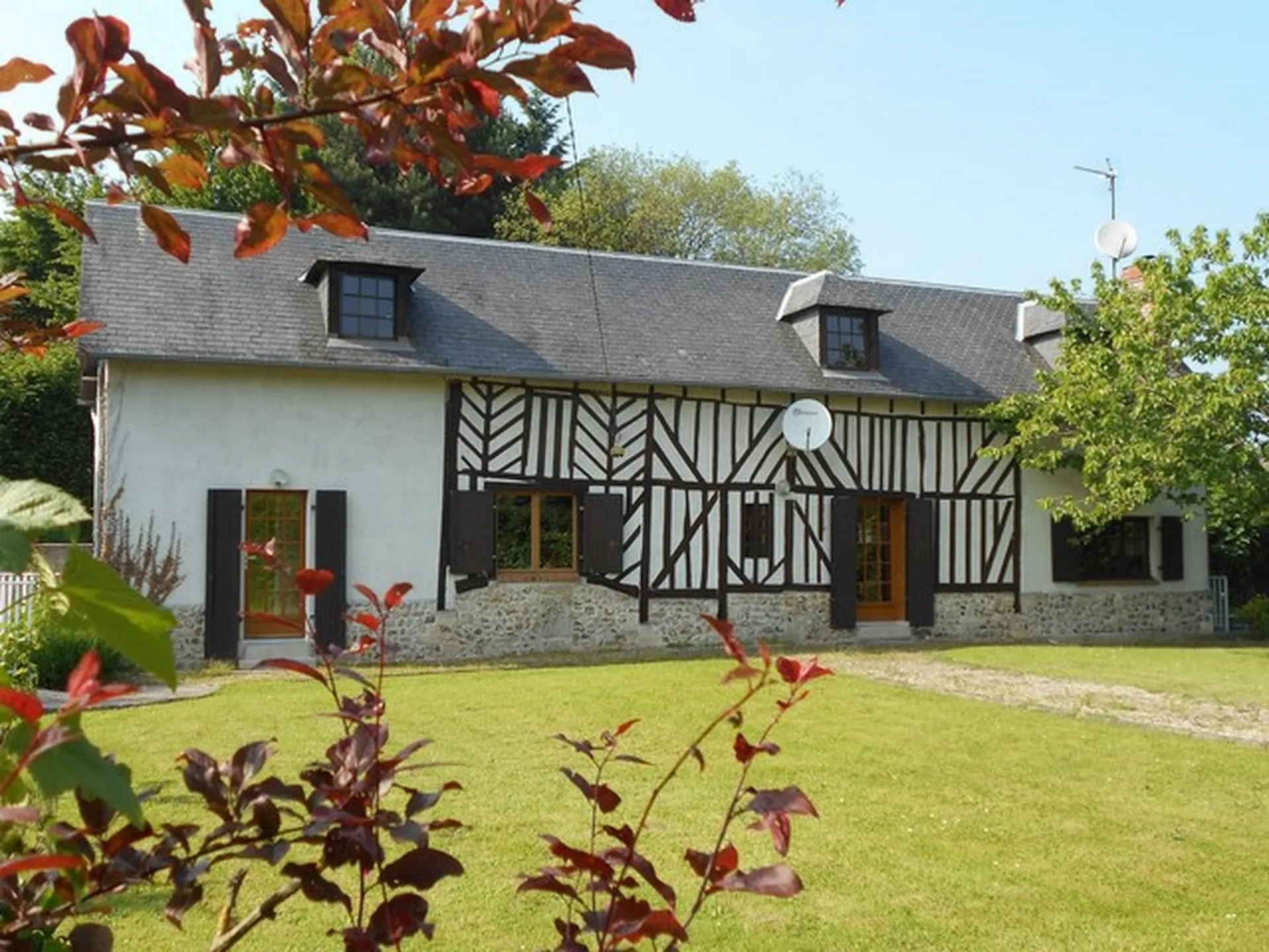 MAISON NORMANDE A VENDRE PROCHE PONT-L'EVEQUE, AGENCE TERRES ET DEMEURES DE NORMANDIE DE LISIEUX