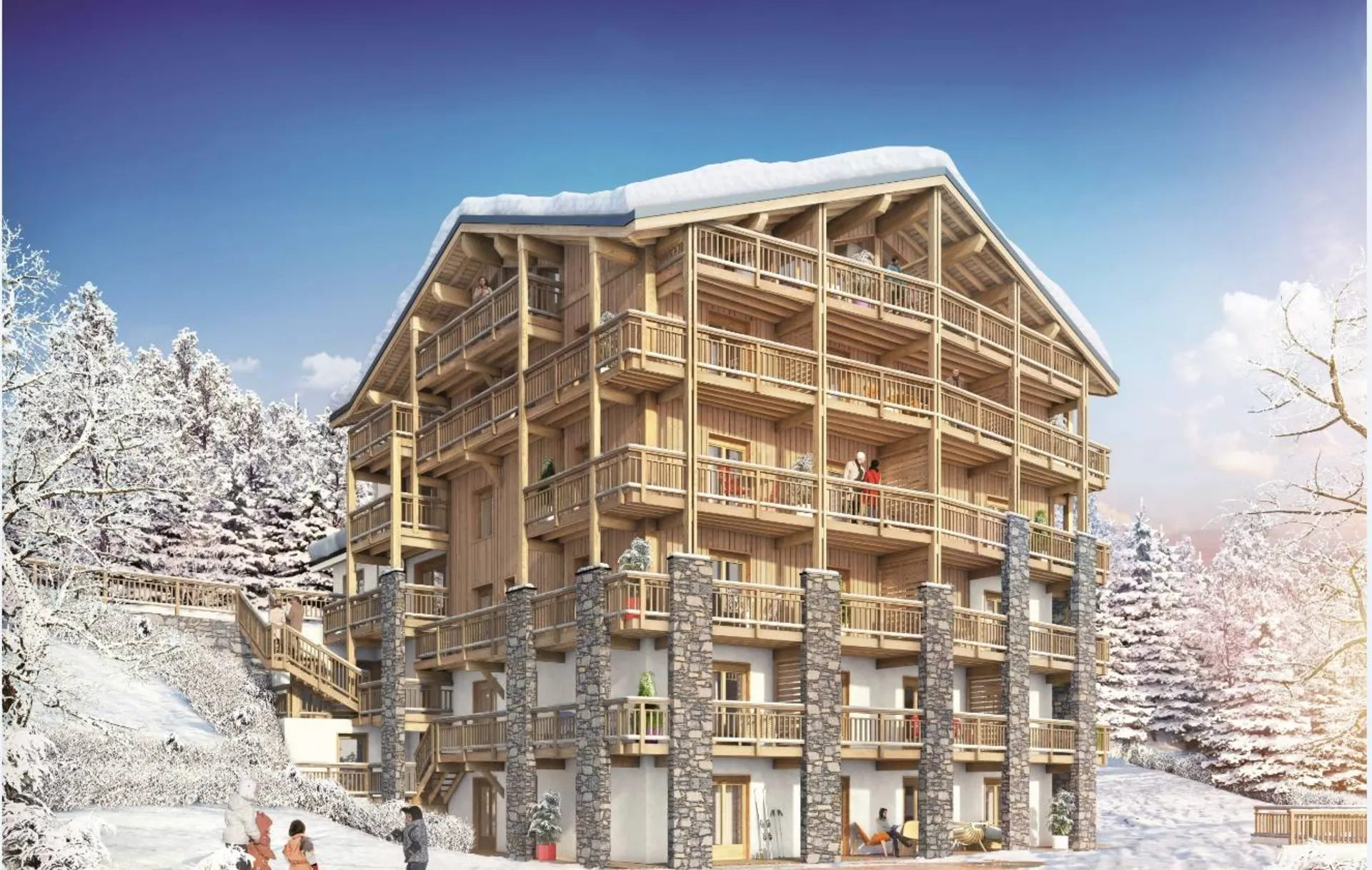 Résidence de tourisme à la Rosière 