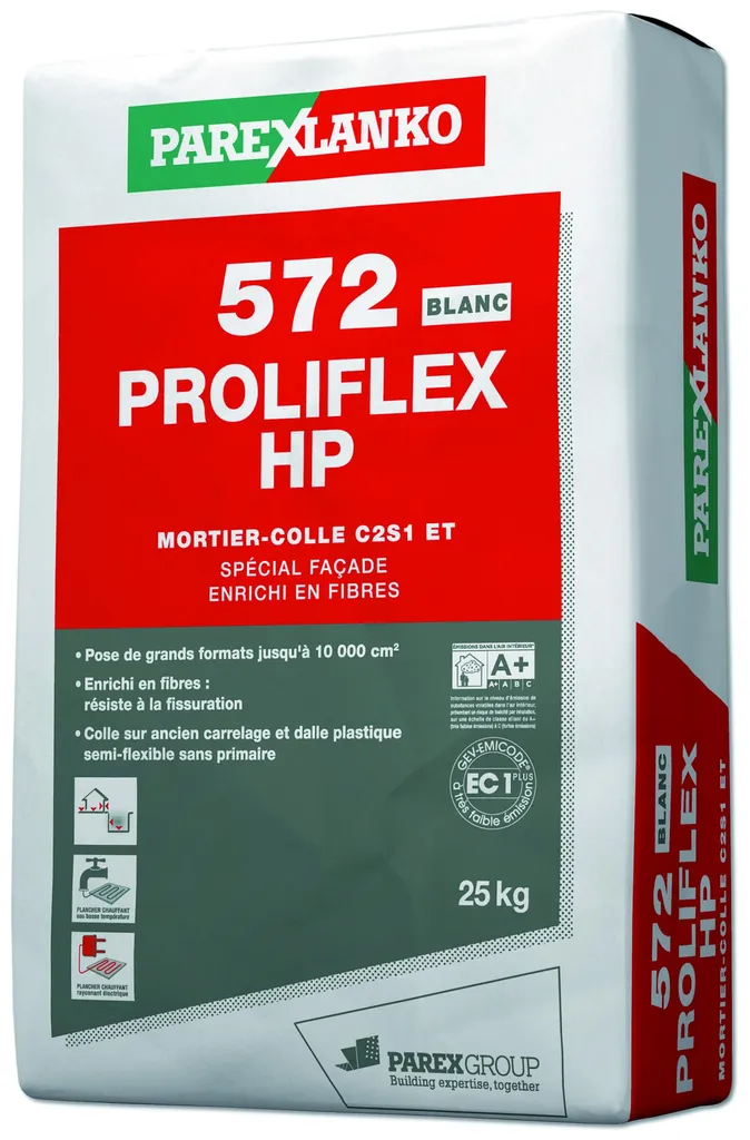 colle flex spéciale parement parexlanko